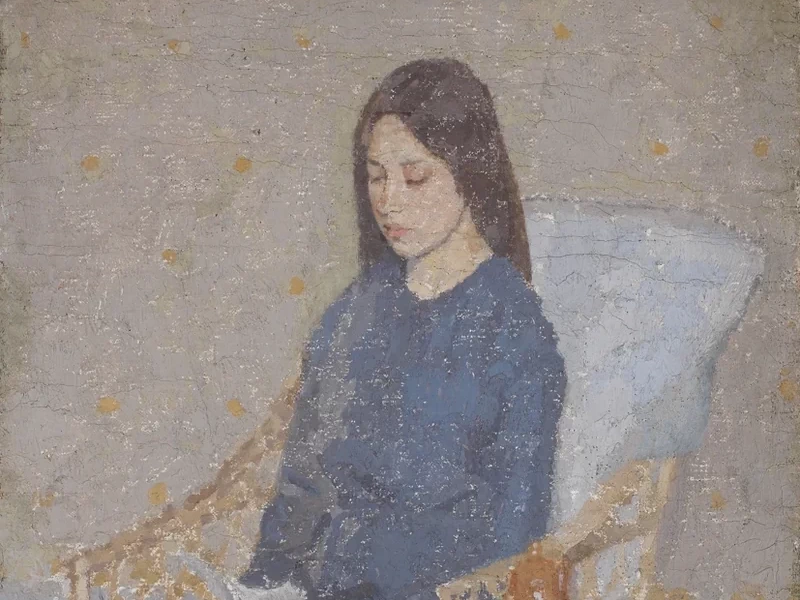 1876-Gwendolen Mary John - La convalescente